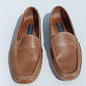 GIORGIO BRUTINI  Le Glove Men's Brown Leather Driving Shoe -  9M